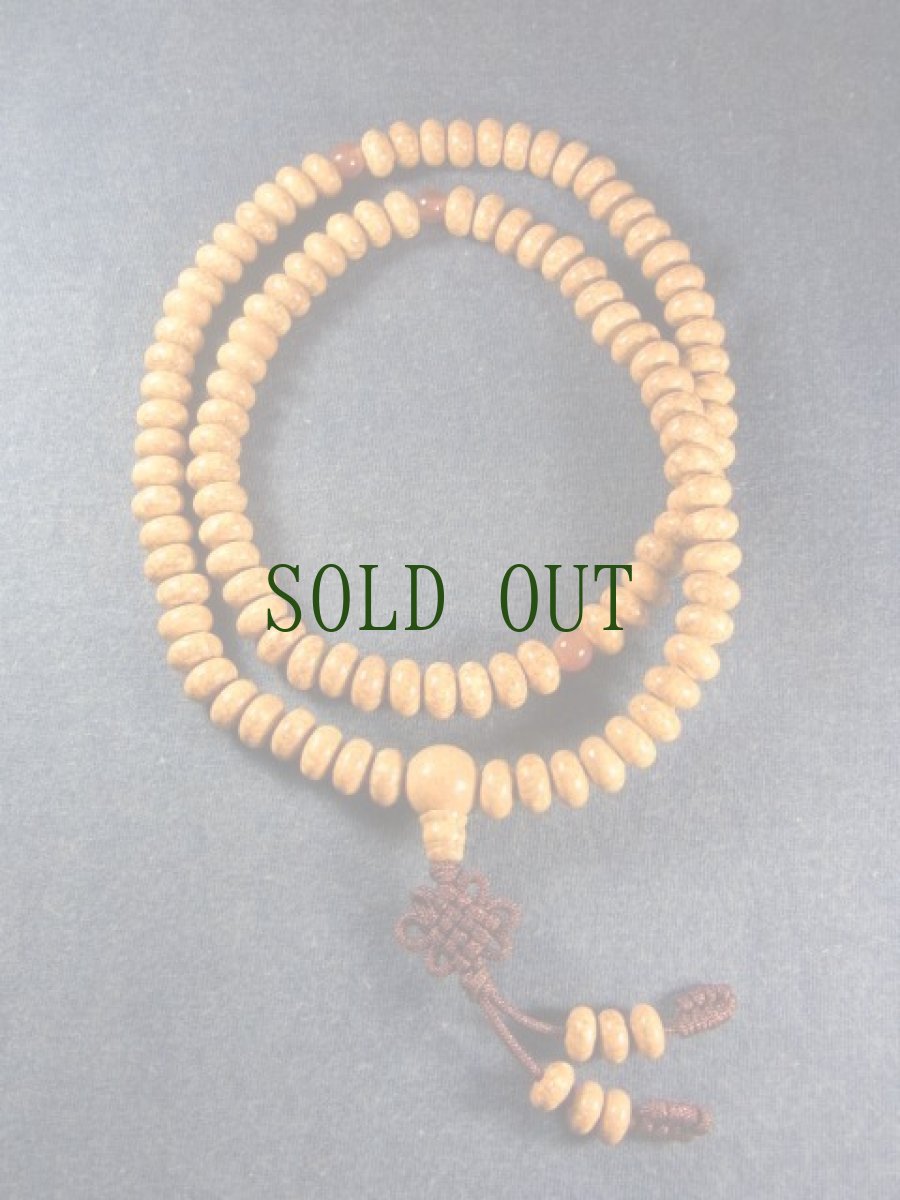 画像2: 天竺菩提樹の108珠念珠  (2)