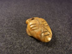 画像2: 神面垂玉　巴林石製(玉石)　内蒙古・紅山文化　新石器時代 (2)