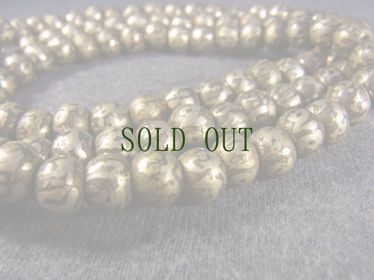 画像4: チベット銀製数珠玉のMALA（108玉御数珠)　 (4)