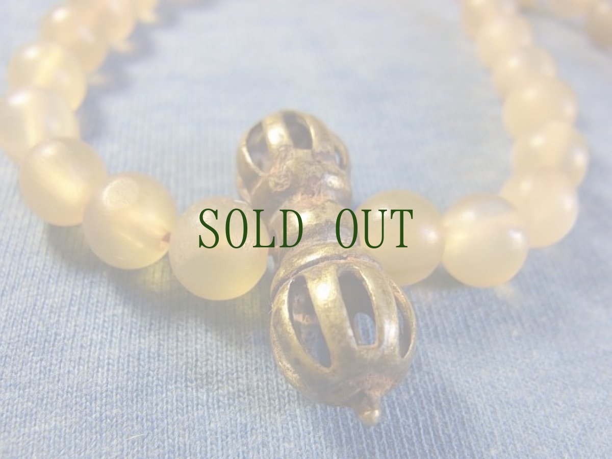 画像7: チベタン・ガゼル(羚羊角)の108玉数珠　(チベタン MALA ) (7)