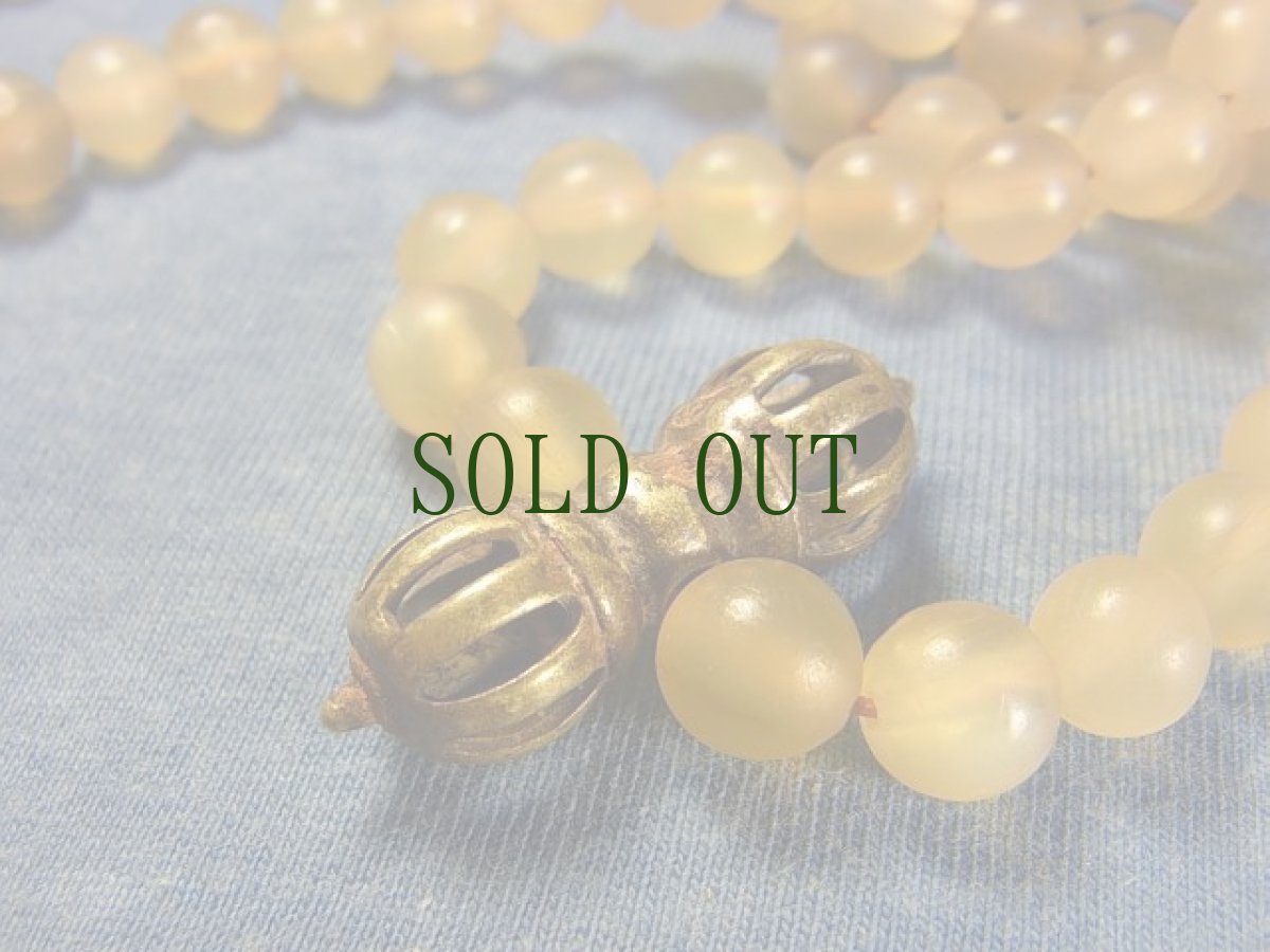 画像6: チベタン・ガゼル(羚羊角)の108玉数珠　(チベタン MALA ) (6)