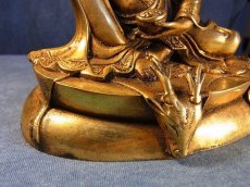 画像6: ミラレパ　(milarepa)　鍍金銅製仏像 (6)