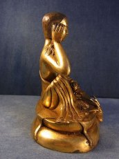 画像4: ミラレパ　(milarepa)　鍍金銅製仏像 (4)