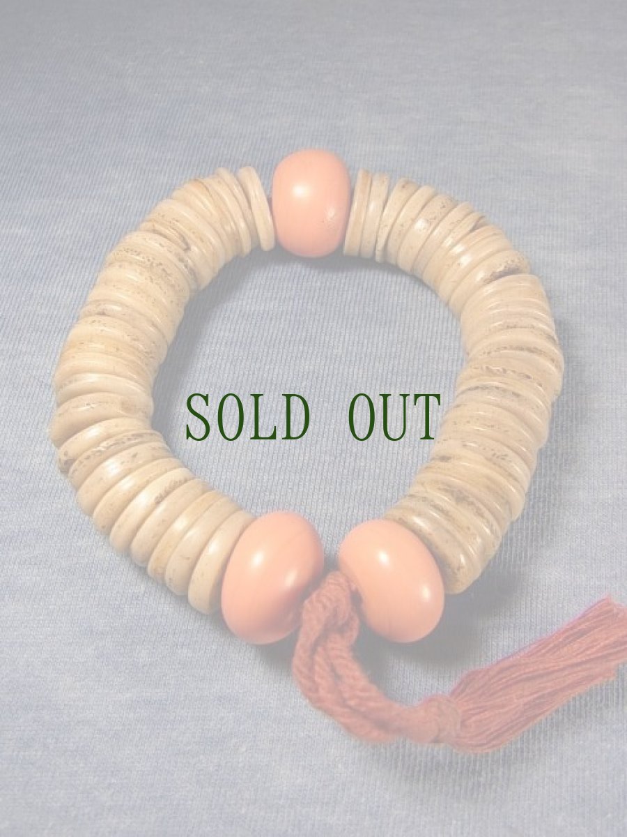 画像2: カパラの念珠ブレスレット　(チベタンKapala Mala )　アンティーク (2)