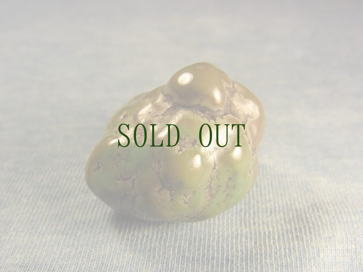 画像2: アンティーク　チベタン天然ターコイズ(yu)　カム地方 (2)