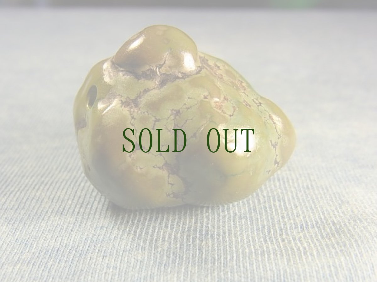 画像4: アンティーク　チベタン天然ターコイズ(yu)　カム地方 (4)