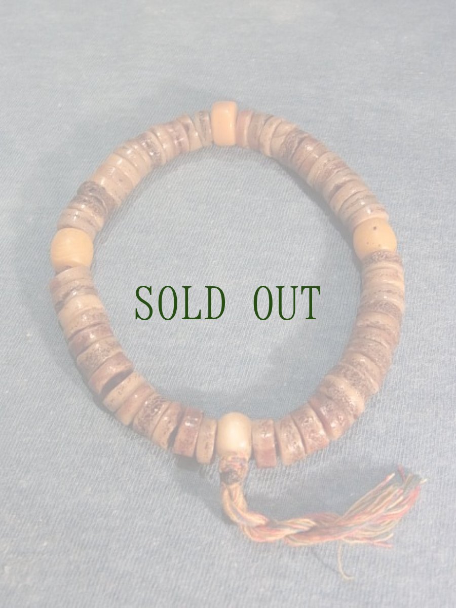 画像2: カパラの念珠ブレスレット　(チベタンKapala Mala )　アンティーク (2)