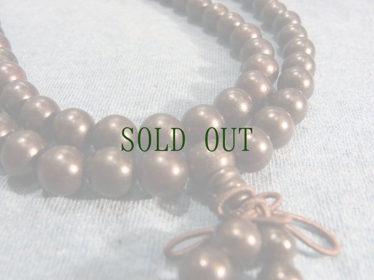 画像3: 黒檀木の108玉念珠　 (3)