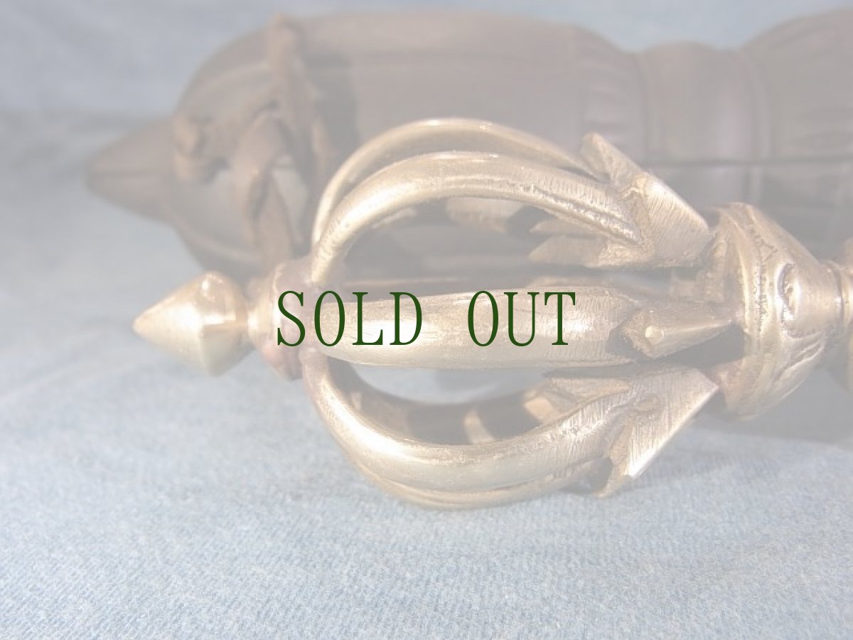 画像5: チベットの金剛杵　ドルジェ（ヴァジュラ・九鈷杵）　木箱付き (5)