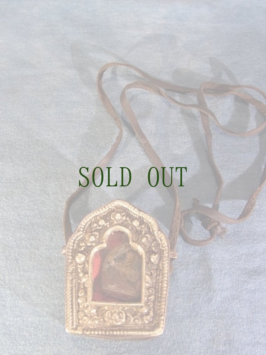 画像6: ガウ　チベット仏教御守り箱　（ジャンペーヤン・文殊菩薩）ツァツァ仏 (6)