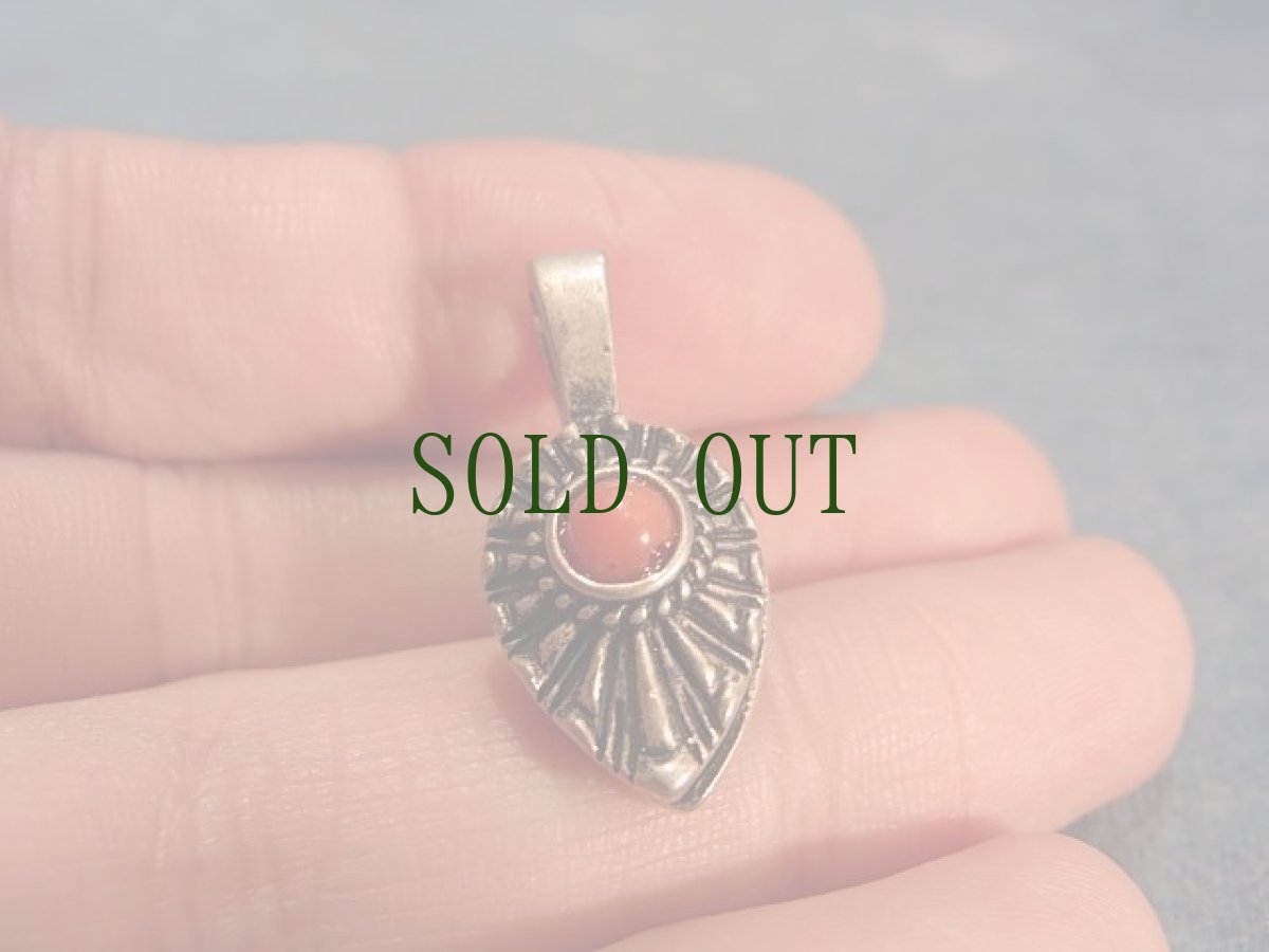 画像5: チベタンＭＡＬＡパーツ　チベット銀（白銅）製 (5)