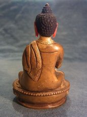画像5: 釈迦牟尼仏陀（ブッダ）の金銅仏　（チベット仏像） (5)