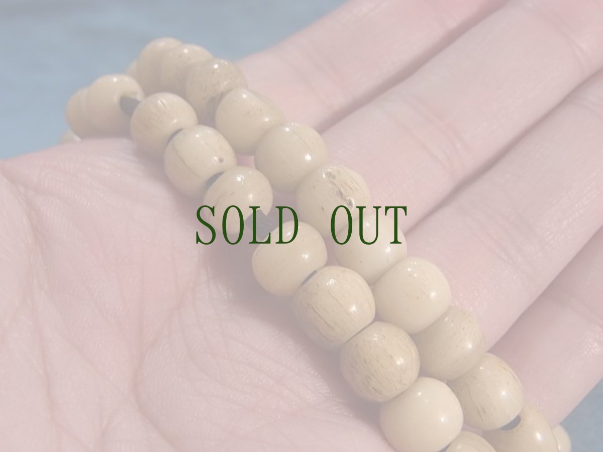 画像8: ヤクの骨の御数珠　(チベタンyak bone Mala ) トゥルク下賜の品　アンティーク (8)
