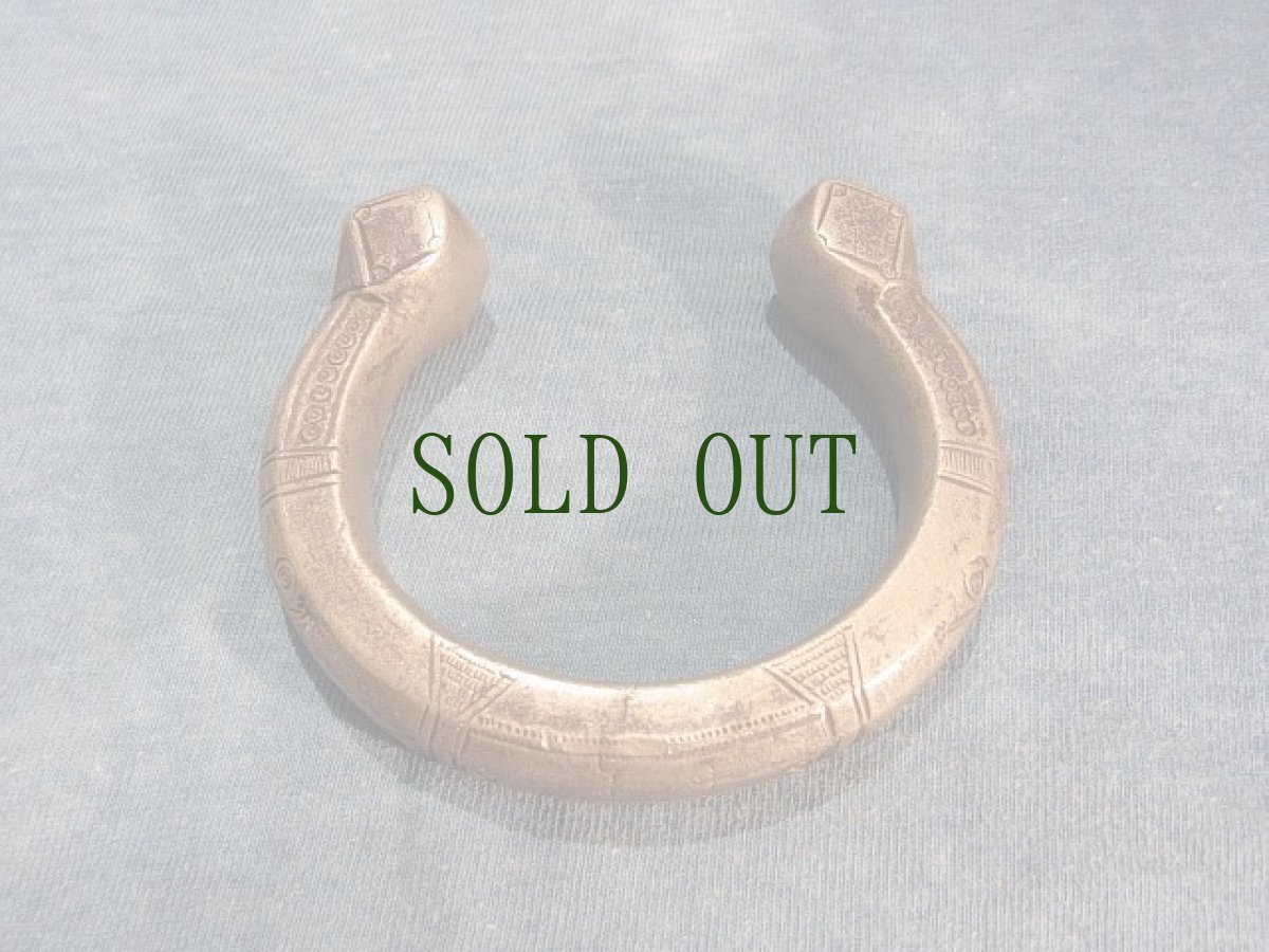 画像3: トアレグ族(Tuarag　silver bangle）のシルバーバングル/トゥアレグ (3)