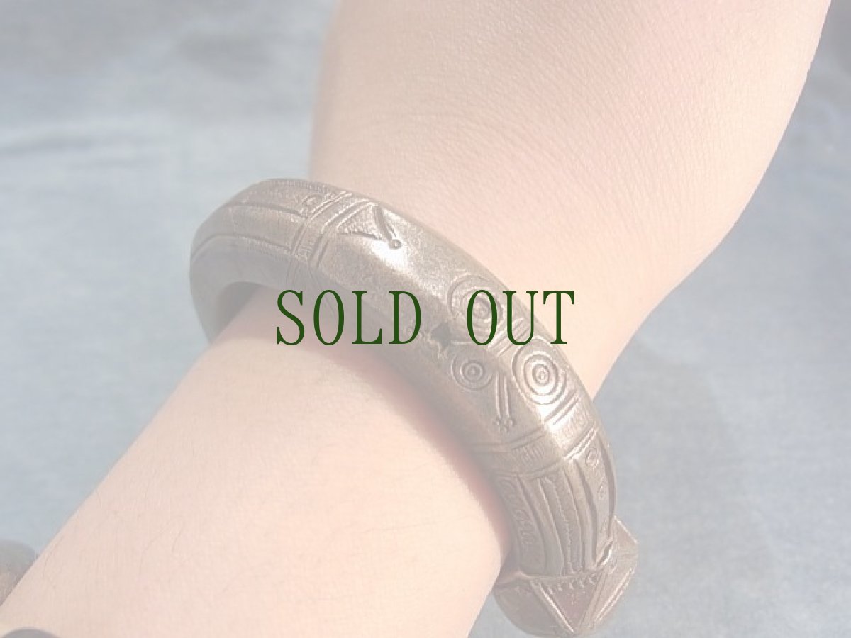 画像7: トアレグ族(Tuarag　silver bangle）のシルバーバングル/トゥアレグ (7)