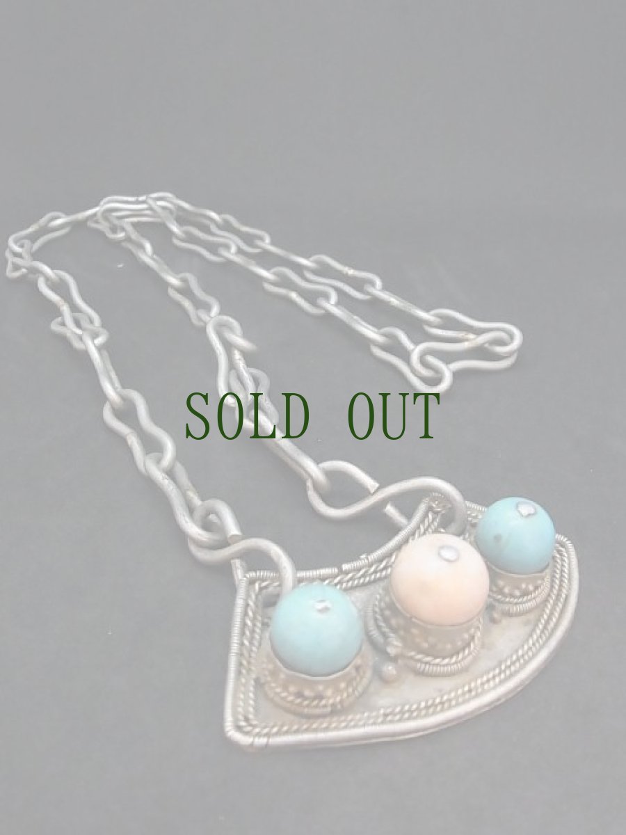 画像2: チベタン　トラディショナルネックレス　（アンティーク） (2)