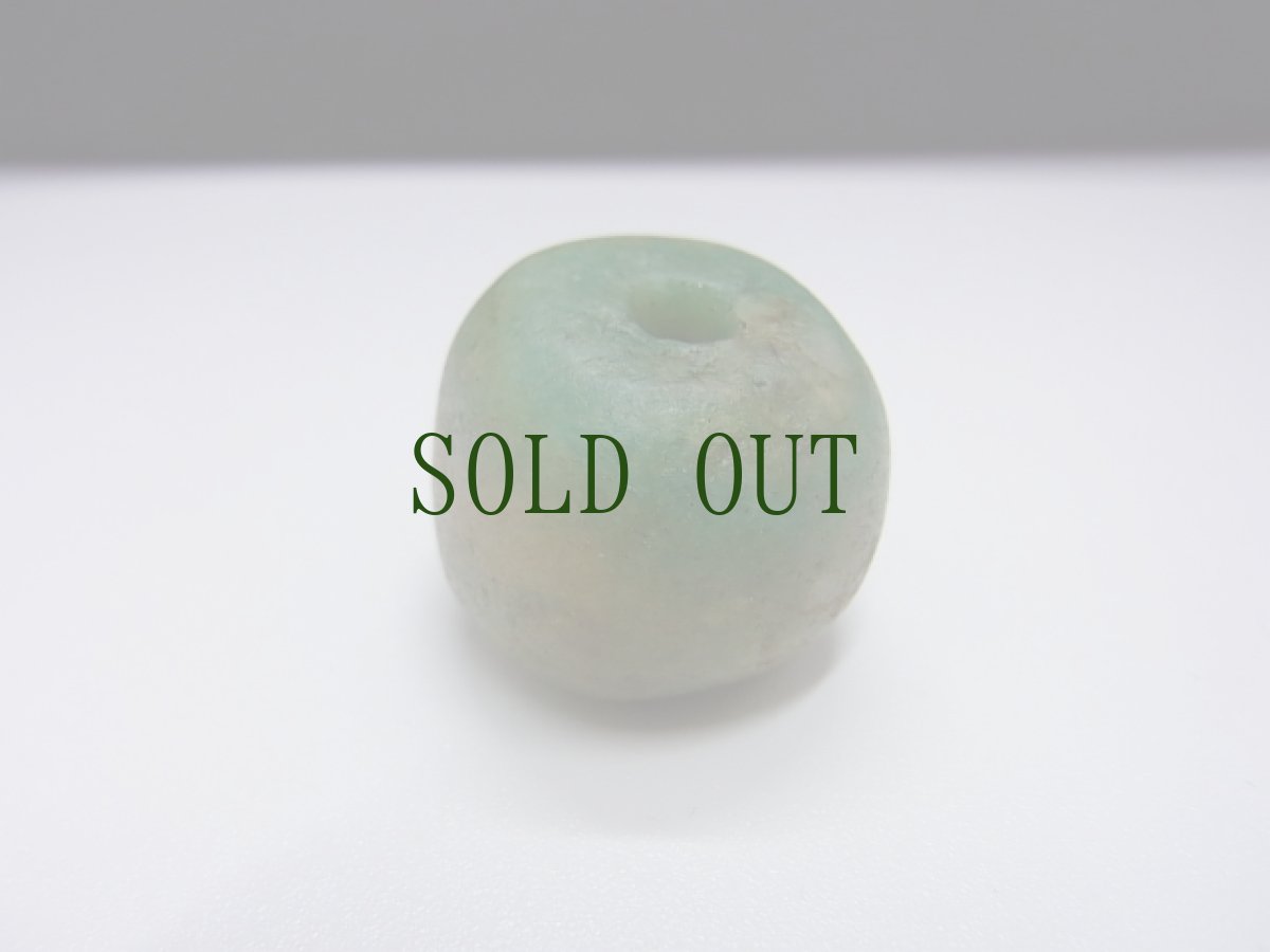 画像9: 古代アマゾナイト(天河石）の丸玉 (9)