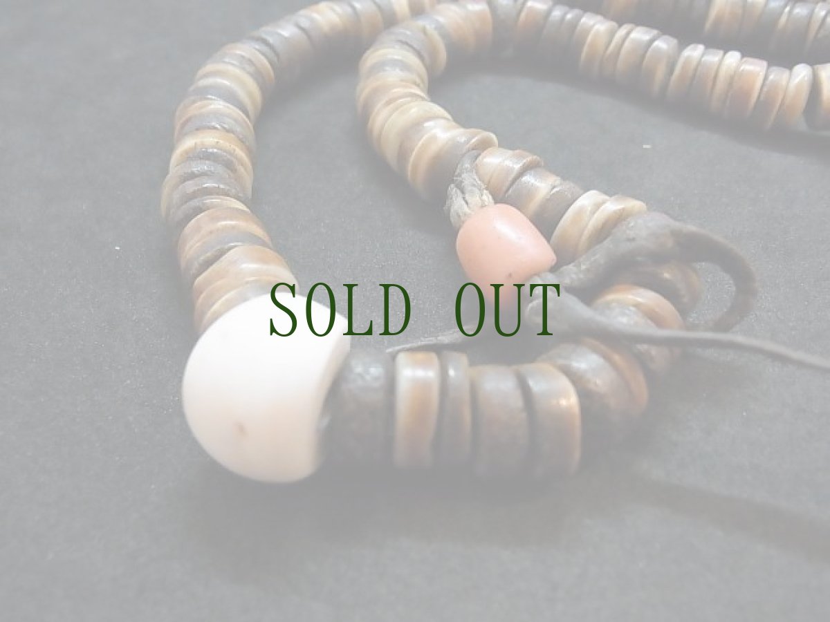 画像6: チベタン　オールドキャメルＭＡＬＡ　（Tibetan old camels bone mala） . (6)