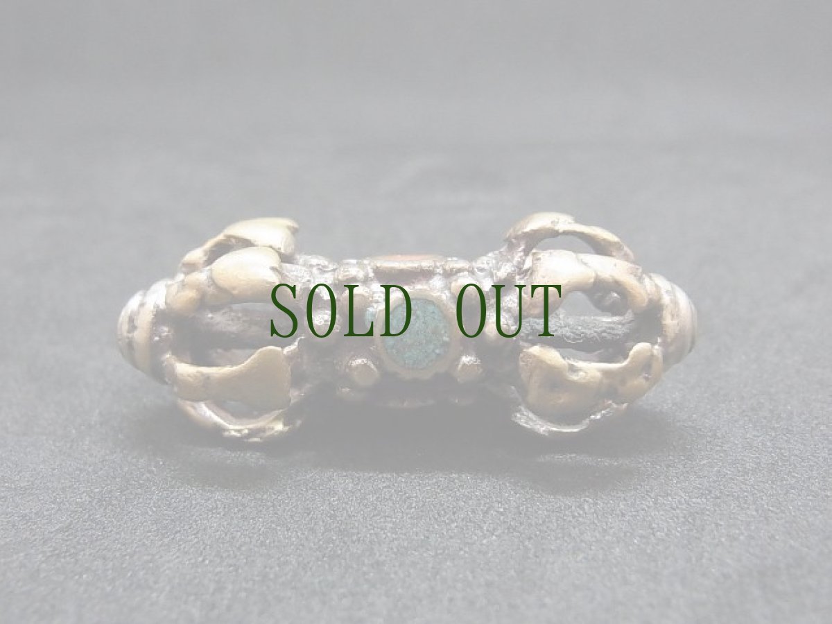 画像2: ドルジェ（Tibetan old dorje）　チベット密教法具　金剛杵・ヴァジュラ 　 (2)