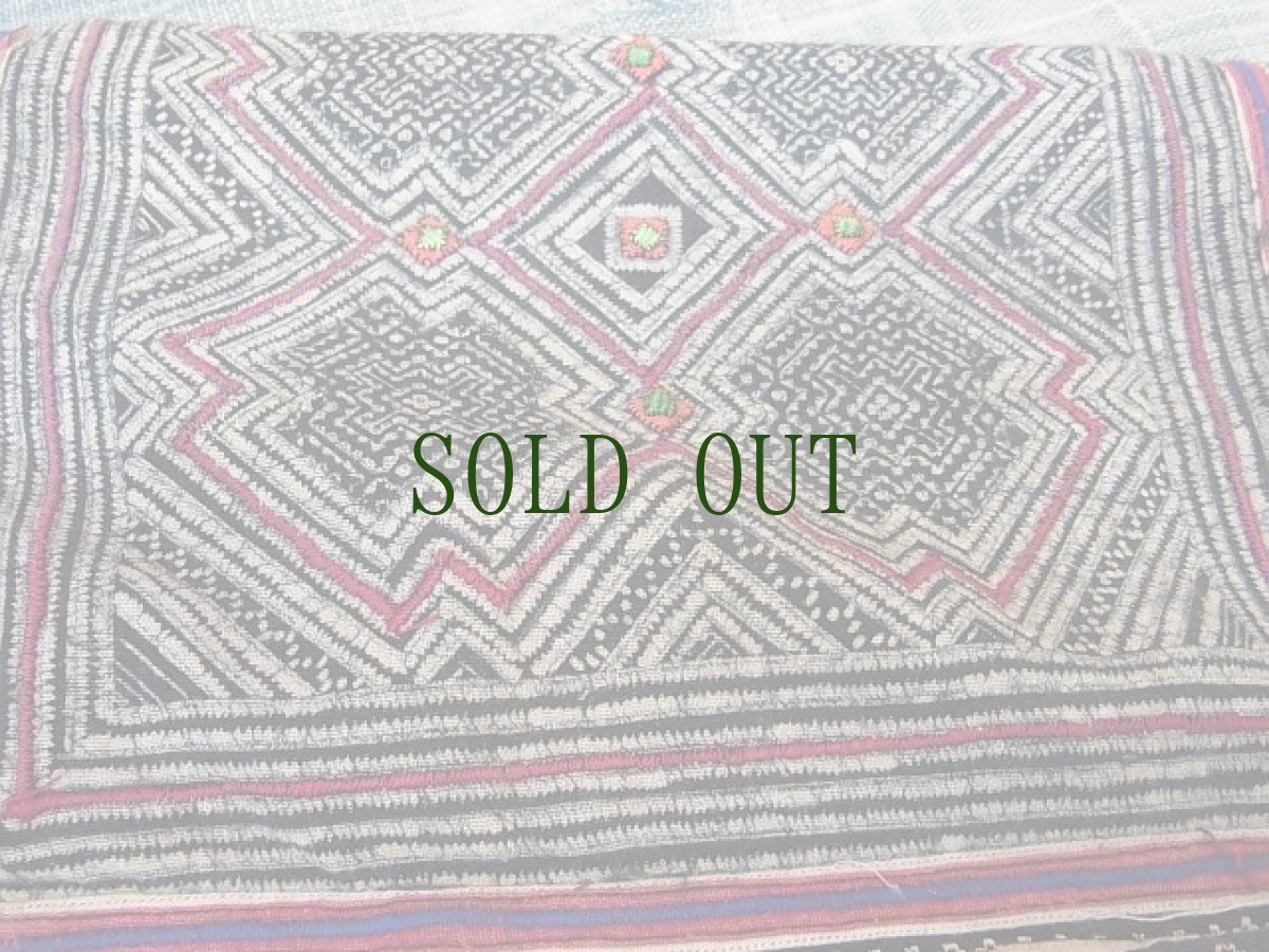 画像6: 越南　黑苗族(黒モン)藍染・ろうけつ染ジャケット　民族衣装　（ヴィンテージ） (6)