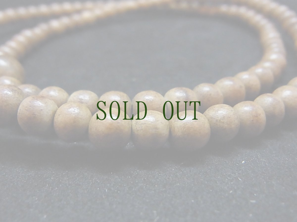 画像3: インドネシア産　金沙沈香(タニ沈香)の108玉念珠　（6mm玉）　 (3)