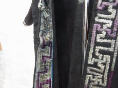 画像9: 雲南省　元陽　哈尼族(ハニ族)　麻・藍染・刺繍ベスト　民族衣装　（アンティーク） (9)