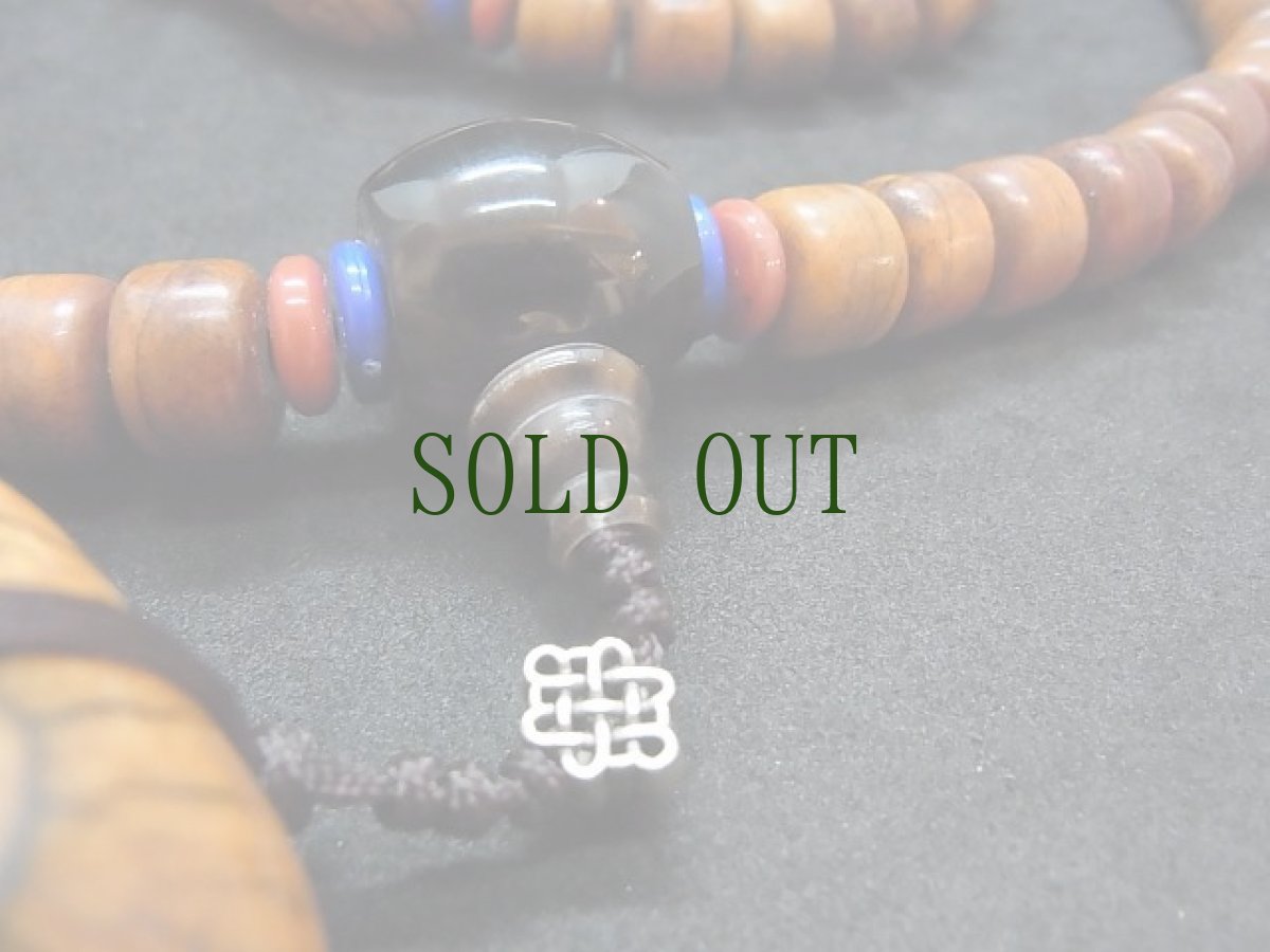 画像6: ヤクの骨の108玉御数珠(チベタン MALA ) (6)