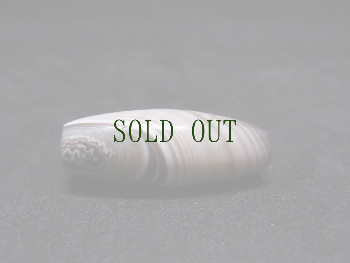 画像2: ジービーズ アンティーク アゲート（古代線珠・縞瑪瑙 ） (2)