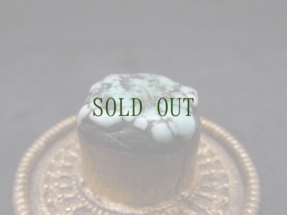 画像4: チベットの髪飾り（アンティーク）　チベタンターコイズ (4)