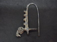 画像1: オルドス青銅器　(earring with animal motif)  　動物モチーフ　耳飾り (1)
