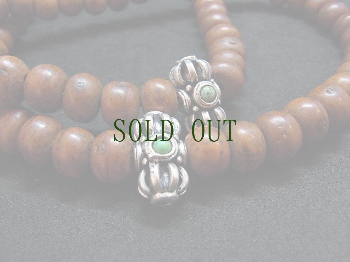 画像5: 鳳眼菩提樹の108玉念珠　(Tibetan buddha chitta mala with dorje )　 (5)