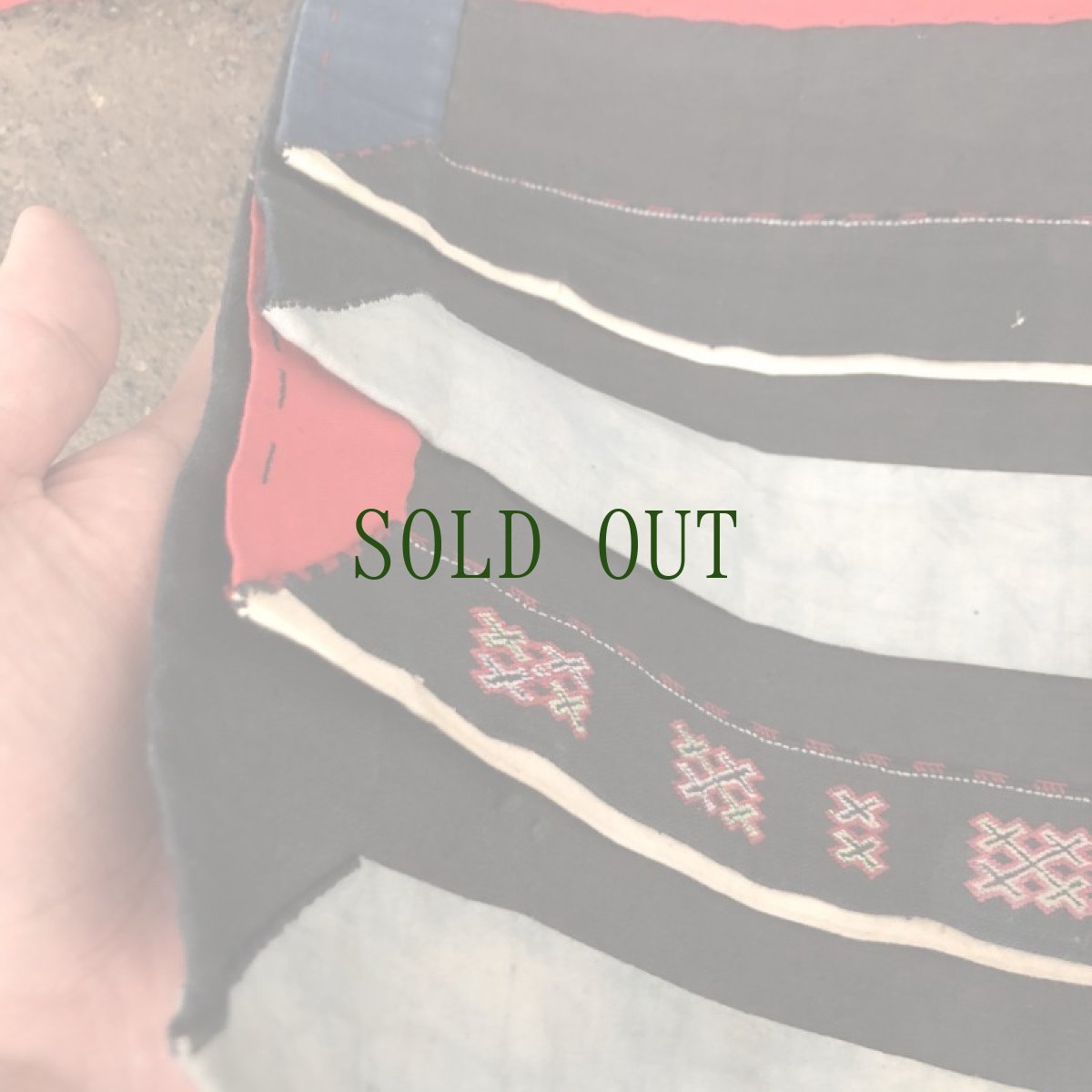 画像10: 貴州　安清式苗族(ミャオ族)　（藍染ジャケット・頭巾一式）ヴィンテージ (10)