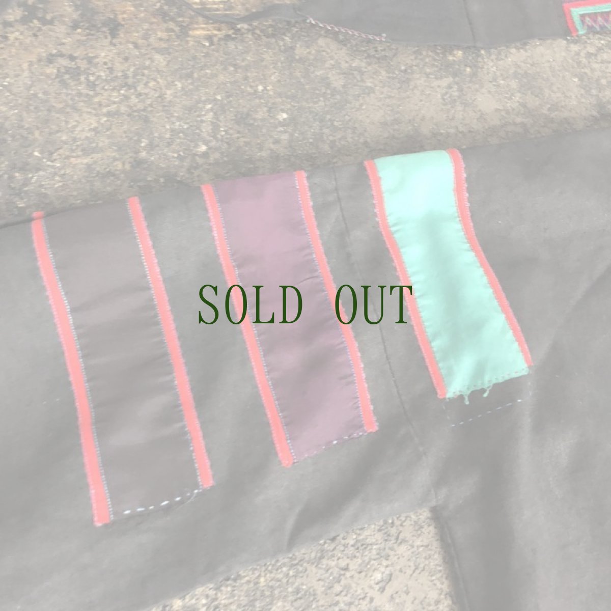 画像3: 貴州　安清式苗族(ミャオ族)　（藍染ジャケット・頭巾一式）ヴィンテージ (3)