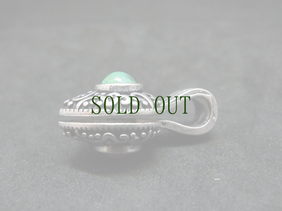 画像4: チベタンＭＡＬＡパーツ　チベット銀（白銅）製 (4)