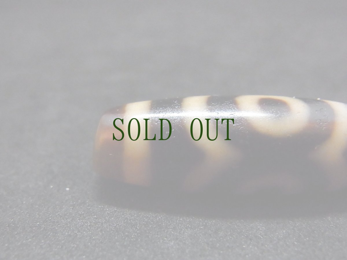 画像6: ジービーズ(3アイ・dzi mig sum pa)　特殊三眼天珠 (6)