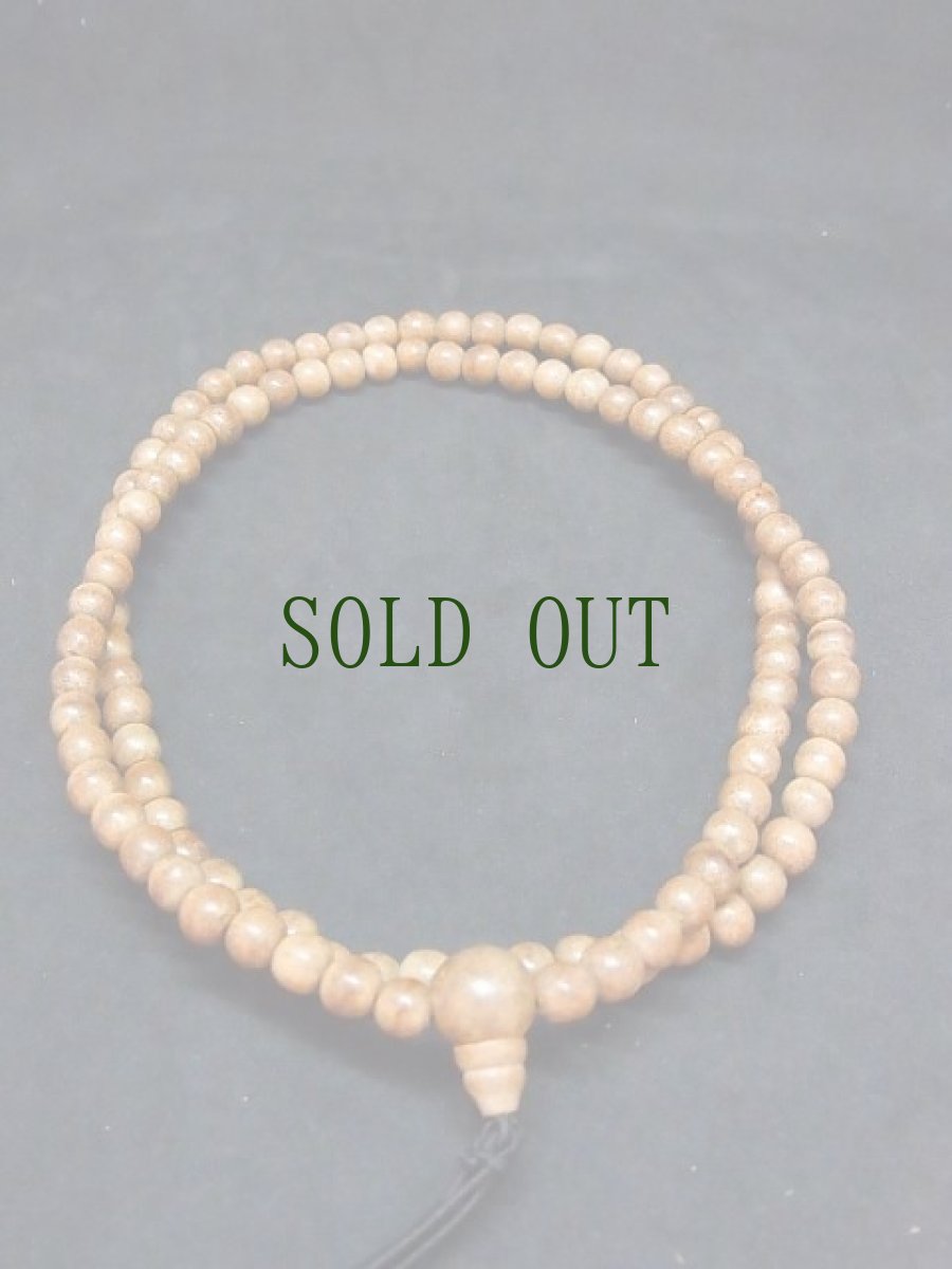 画像2: インドネシア産　金沙沈香(タニ沈香)の108玉念珠　（7mm玉）　 (2)