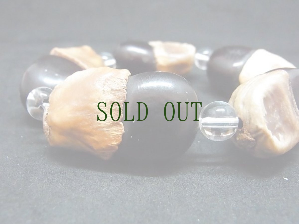 画像4: 老緬茄菩提樹と水晶のブレスレット (4)