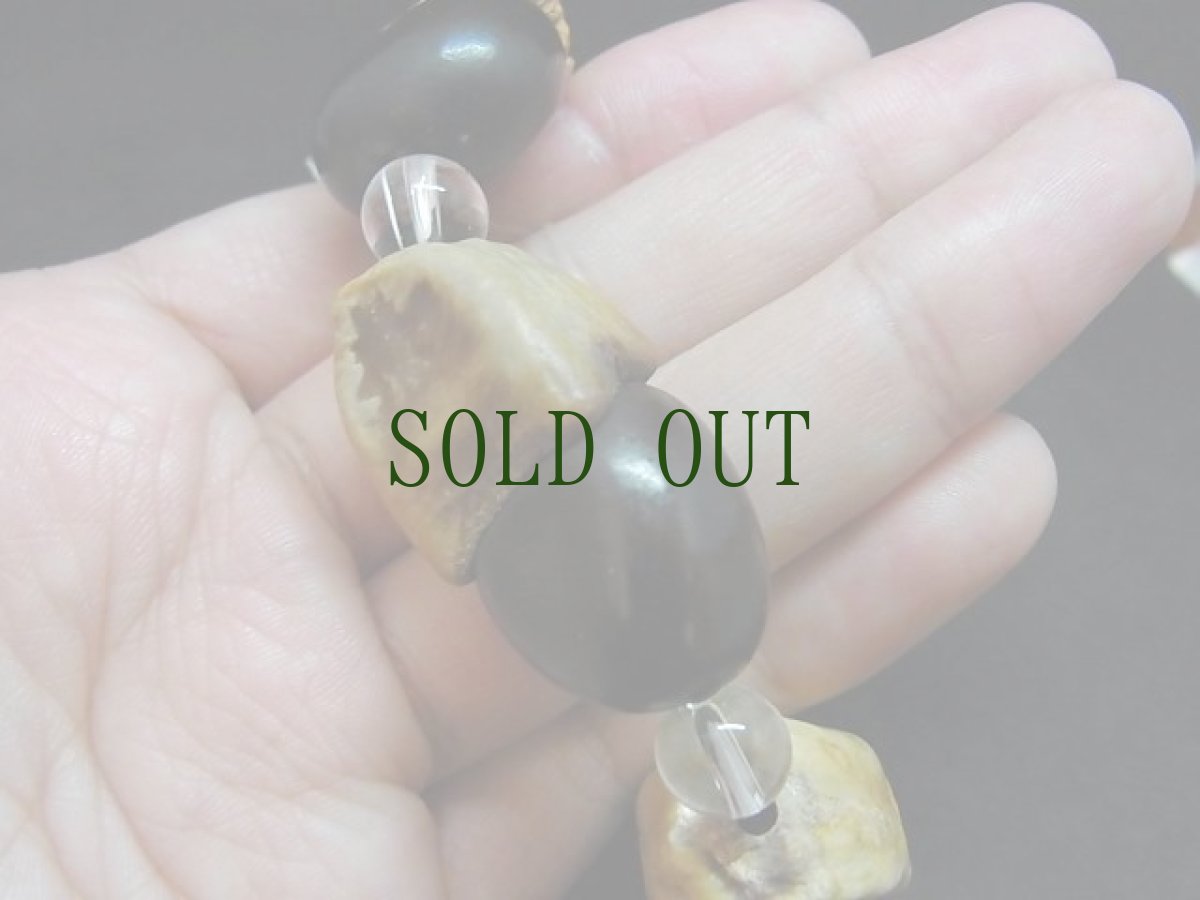 画像5: 老緬茄菩提樹と水晶のブレスレット (5)