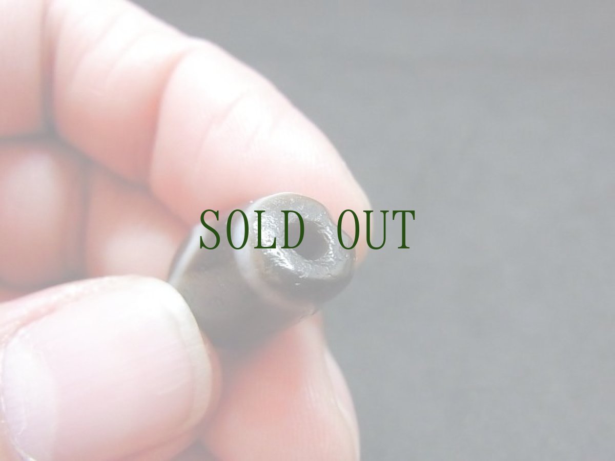 画像6: ジービーズ　ドルジェ　１アイ(old dzi mig chig pa wtih dorje motif)　チベット金剛一眼天珠 (6)