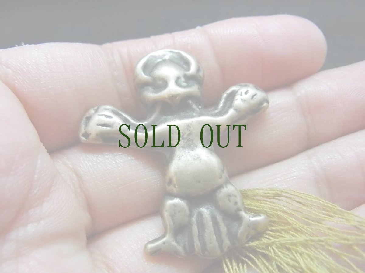 画像4: チベットのお守り(tibetan old thogchags) 　神鳥・キュン　（ガルダ） (4)