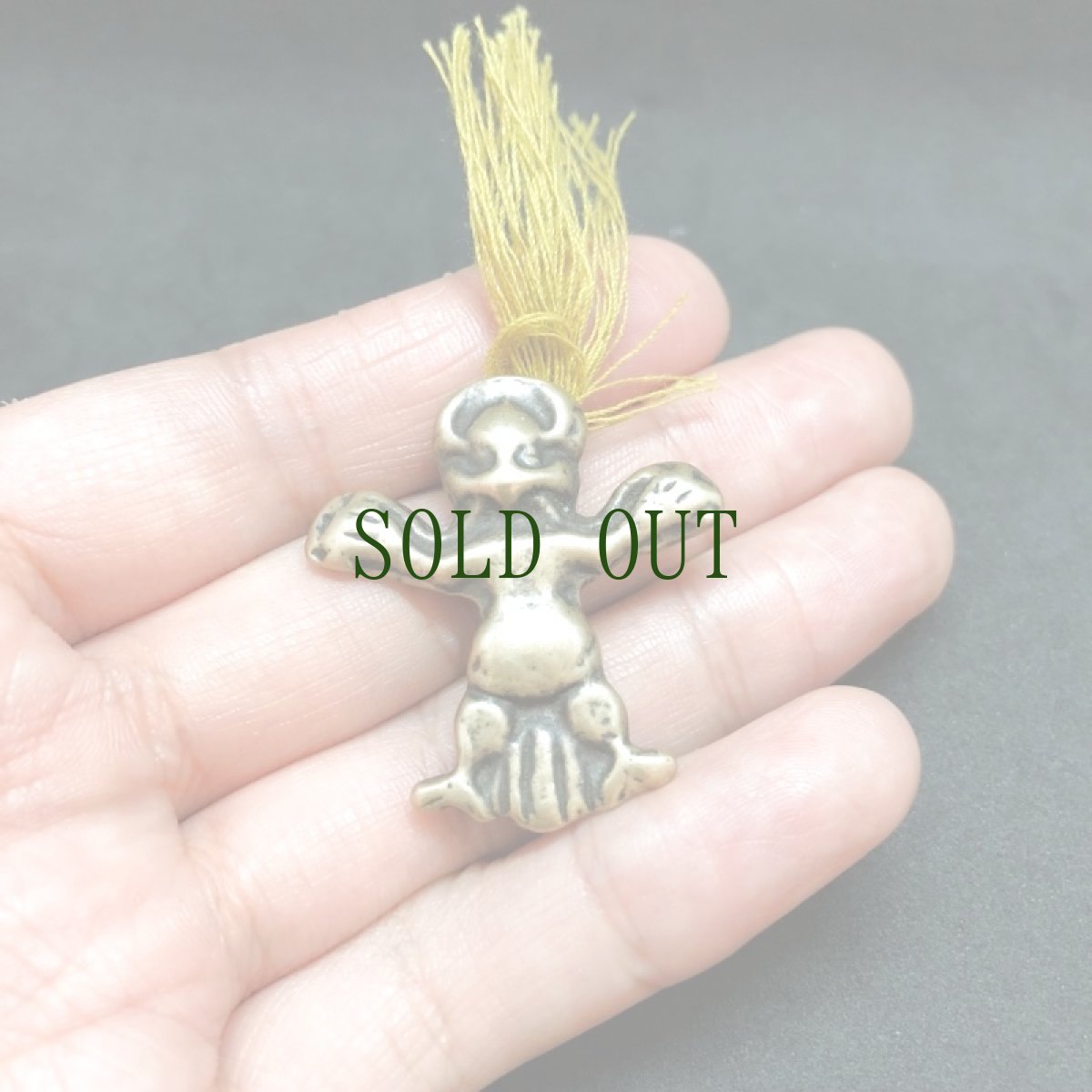 画像6: チベットのお守り(tibetan old thogchags) 　神鳥・キュン　（ガルダ） (6)