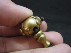 画像4: 数珠用親玉・ボサ（グル玉)　チベタンＭＡＬＡパーツ　銅製 (4)