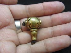 画像5: 数珠用親玉・ボサ（グル玉)　チベタンＭＡＬＡパーツ　銅製 (5)