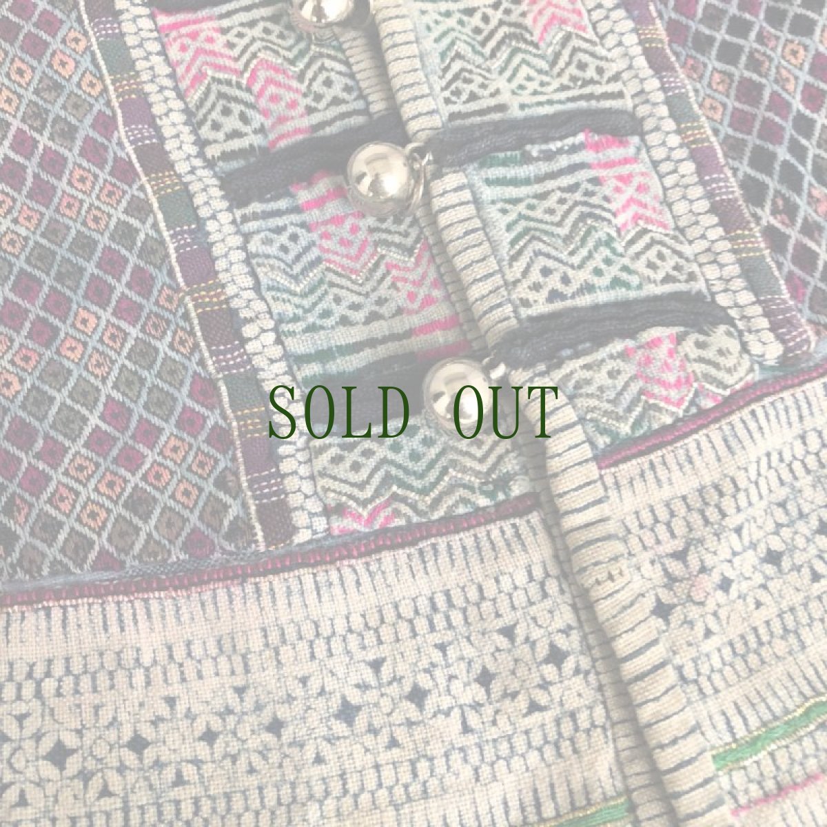 画像4: 雲南省麻栗坡县彝族　（イ族）　本藍染綿麻製　ジャケット (4)