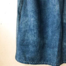 画像5: 本藍染　ロングベスト　（貴州省ミャオ族　本藍染　手紬手織り木綿）　 (5)