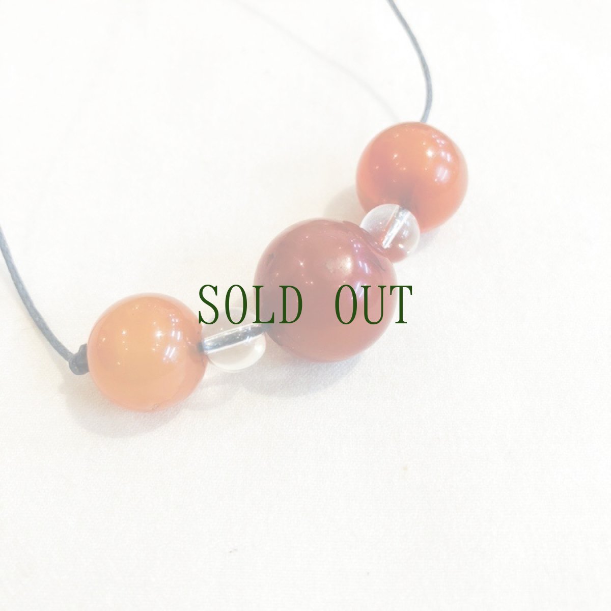 画像3: Pema Raka ペマラカ（赤めのう・紅玉髄)の首飾り (3)