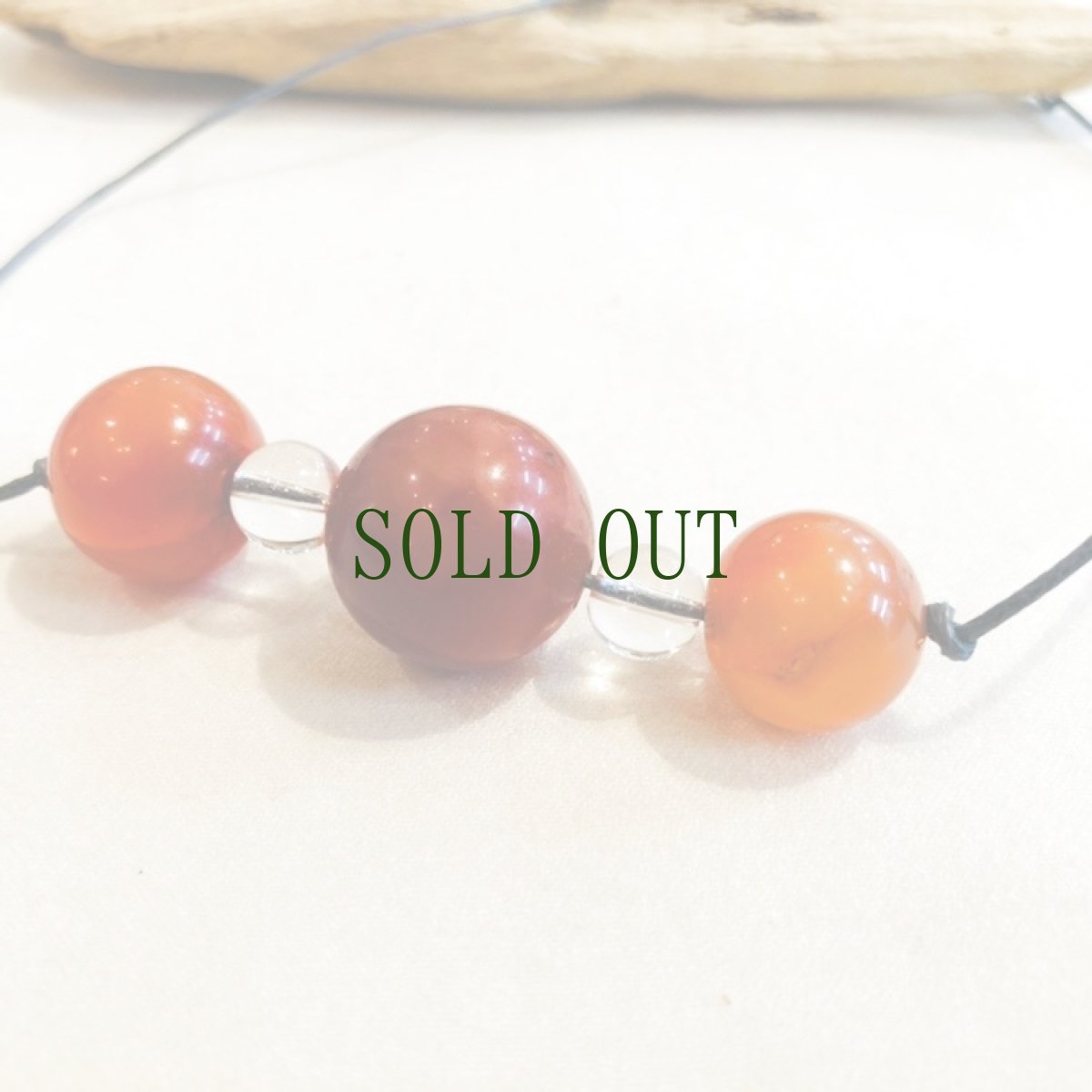 画像5: Pema Raka ペマラカ（赤めのう・紅玉髄)の首飾り (5)