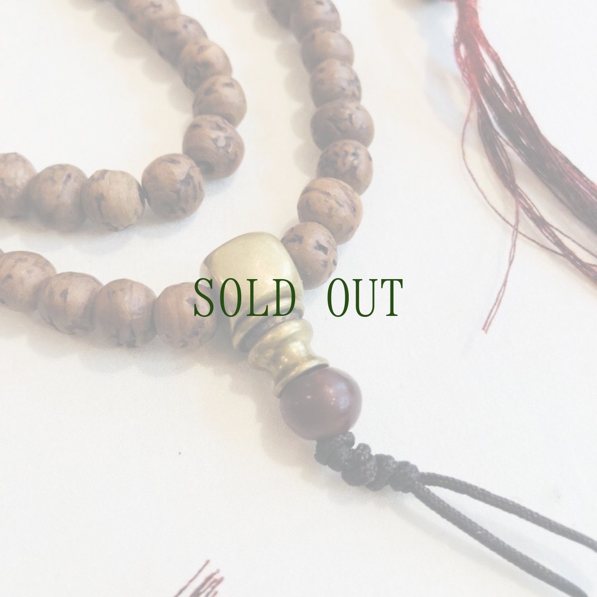 画像3: 老鳳眼菩提樹の御数珠 (Tibetan Buddha Chitta  Mala ) 9mm玉 (3)