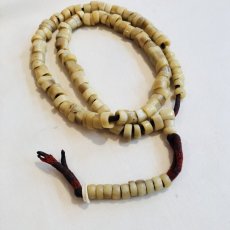 画像2: タカの御数珠(チベタンPongtra MALA) アンティーク　 (2)