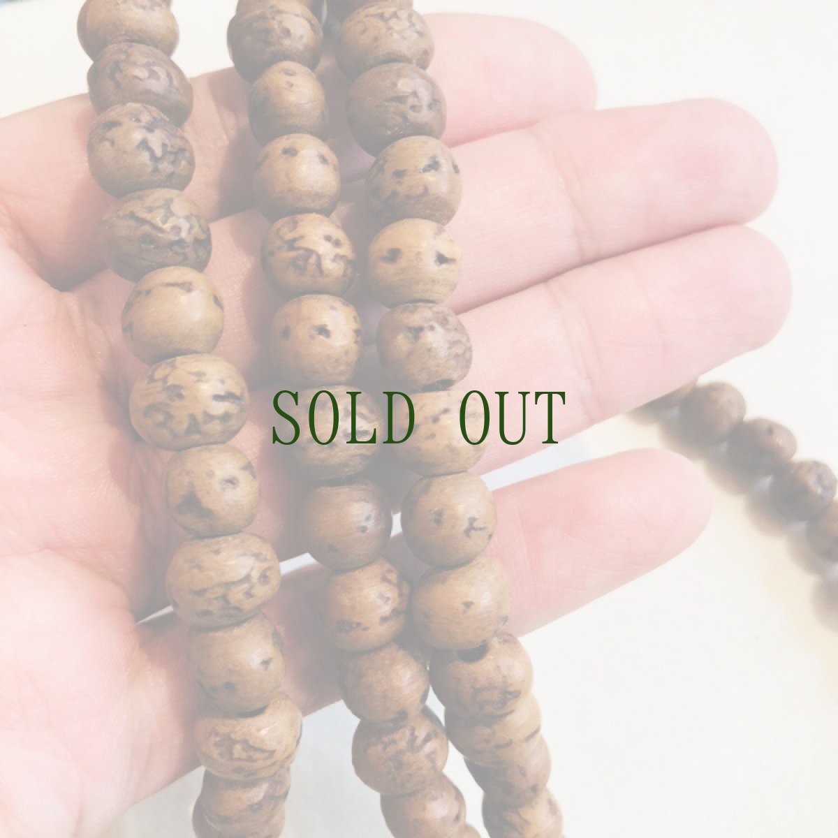 画像5: 老鳳眼菩提樹の御数珠 (Tibetan Buddha Chitta  Mala ) 9mm玉 (5)